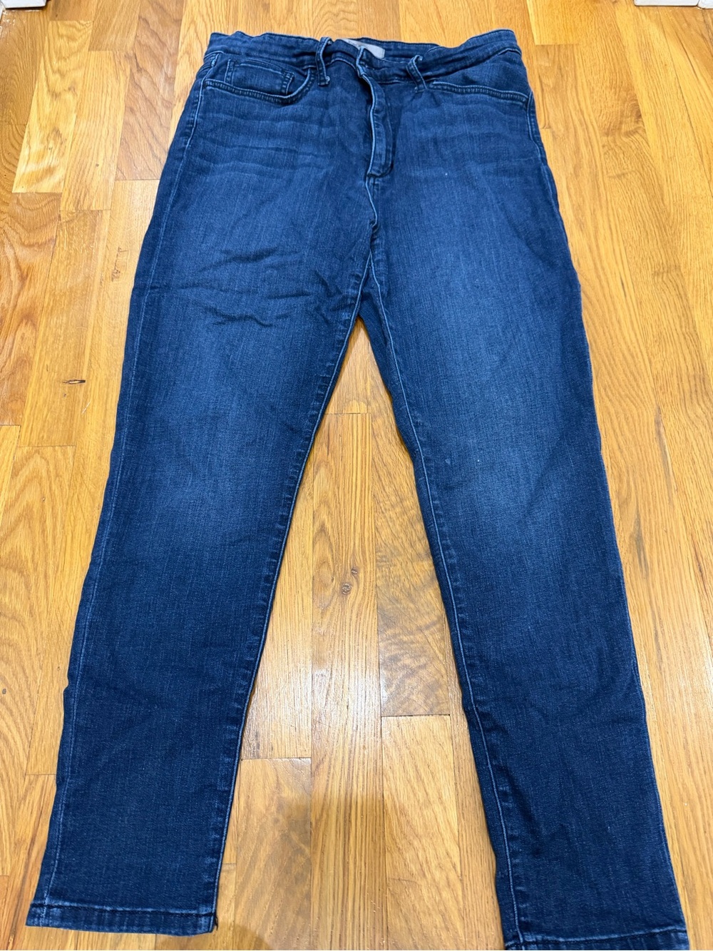 Women's Dark Blue Slim Fit Jeans